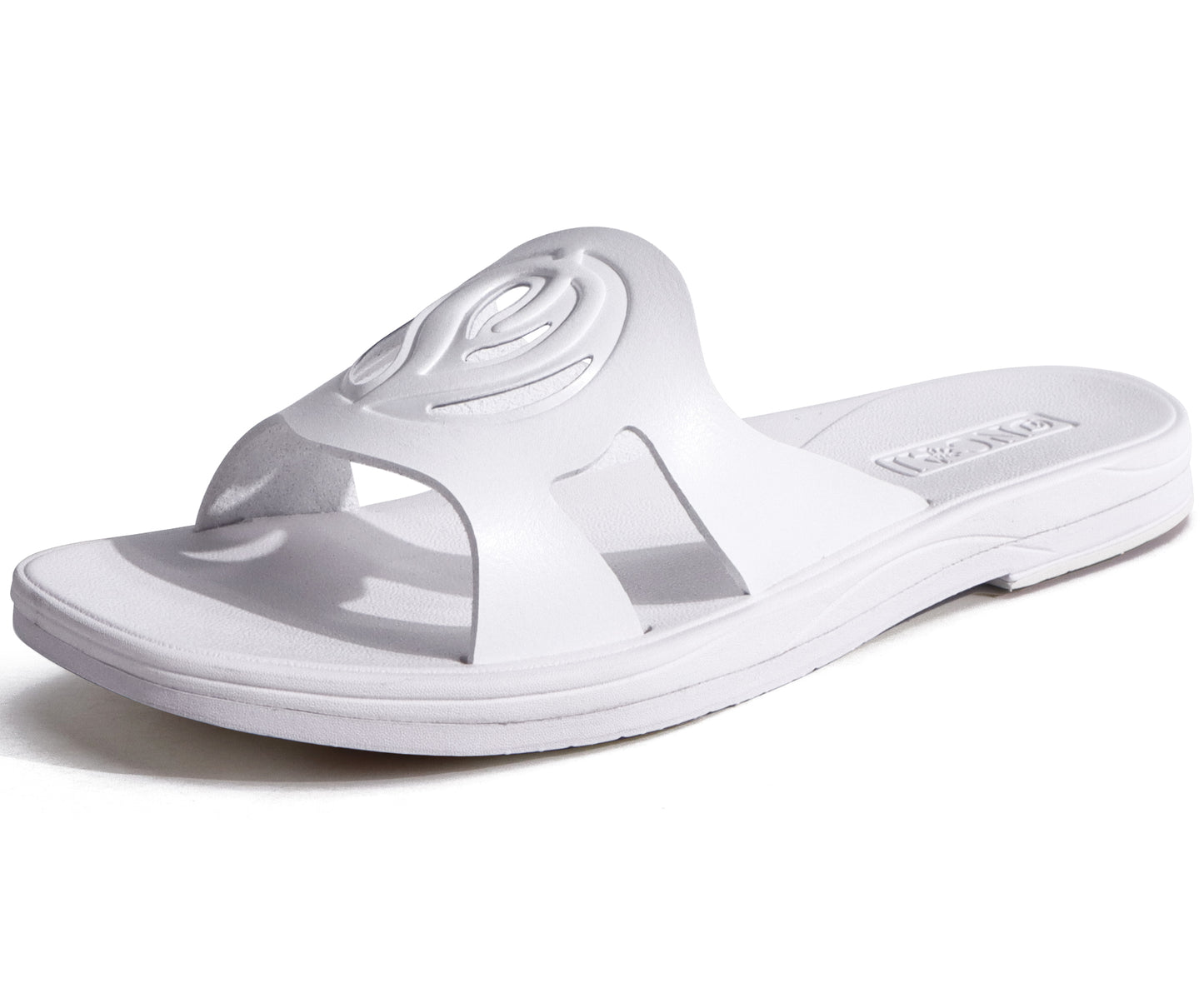 ONCAI Women's Flat Sandals Fashion Square Open Toe Slide Dressy Sandals for Woman Soft Cushion Vegan Comfortable Summer Slip On Casual Walking Outdoor Rubber Sole(US Size 6-11)