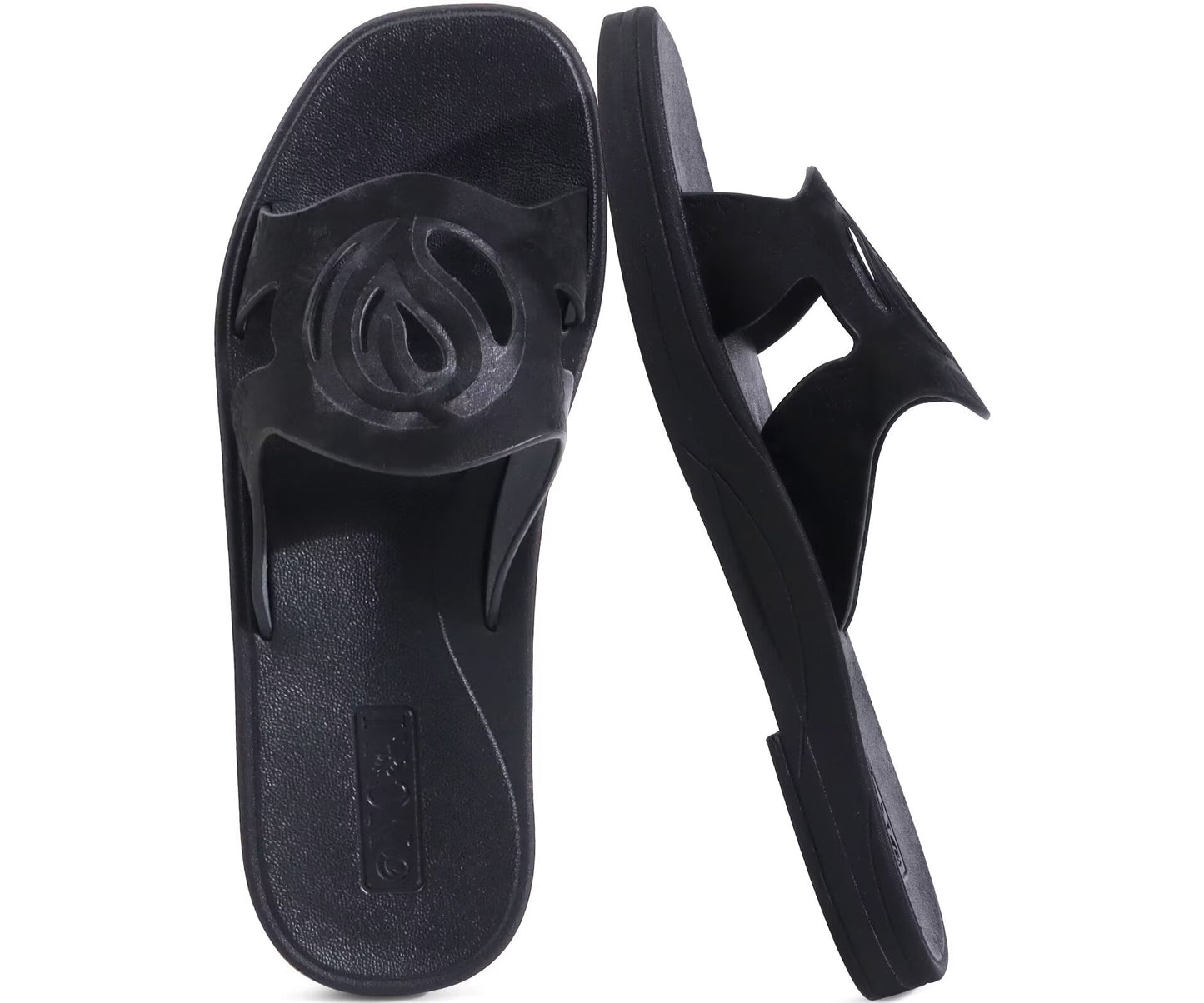 ONCAI Women's Flat Sandals Fashion Summer Dressy Sandals Casual Beach Flat Sandal For Woman Square Toe Comfortable Cushion Footbed Slip On Ladies Slides Women Size 6-11