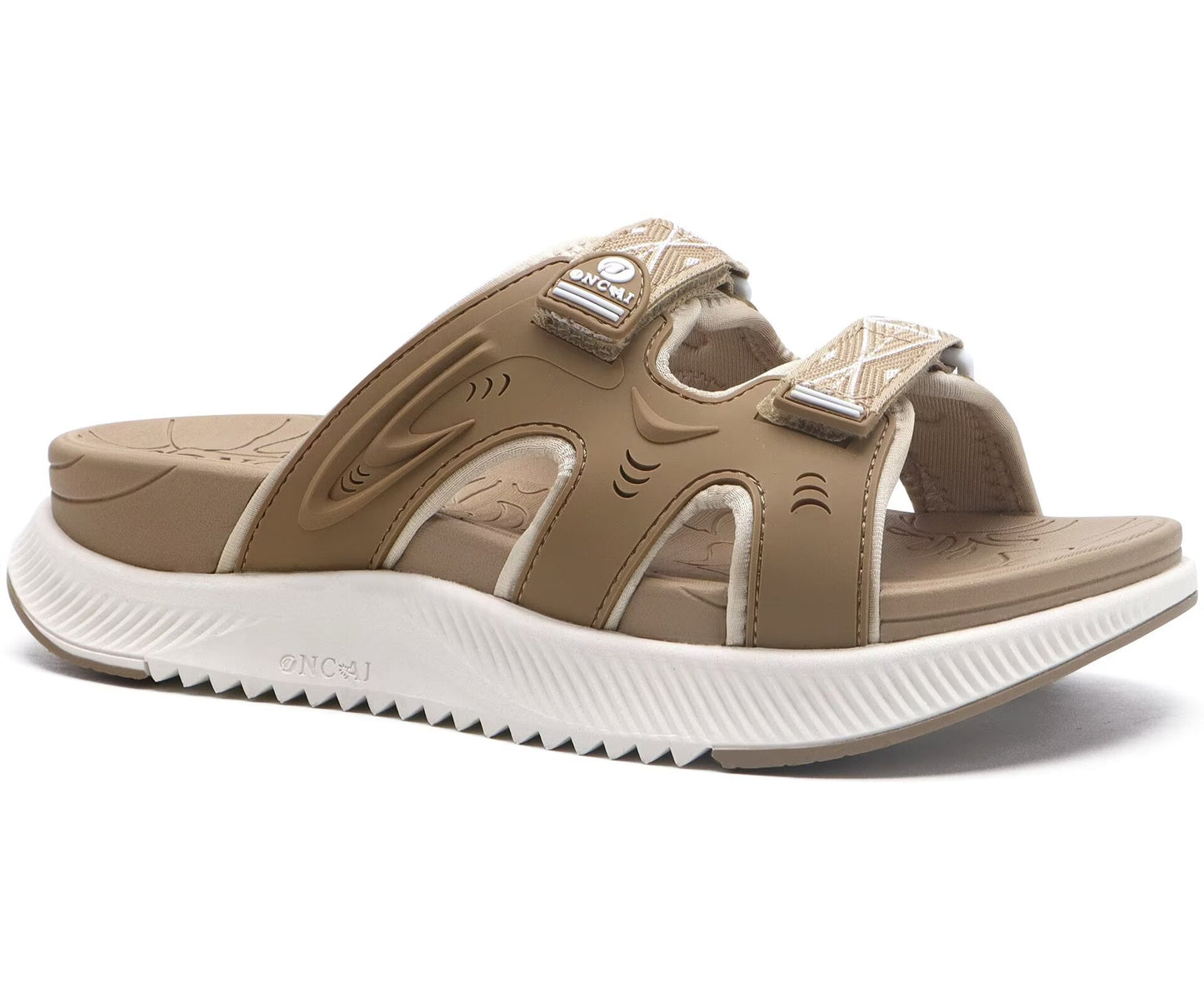 ONCAI Womens Orthotic Sandals Ladies Recovery Walking Slides Arch Support Plantar Fasciitis Comfort Orthopedic Soft Cushion Summer Adjustable Sandalias Size 6-12