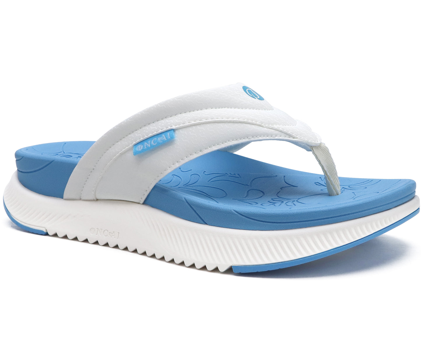 Women's Orthotic Cushion Flip Flops Recovery Walking Sandals for Women with Arch Support Summer Comfortable Slip On Flip Flops for Womans