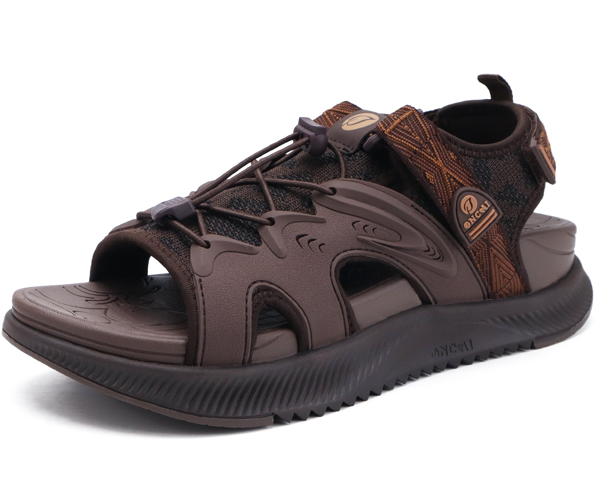 ONCAI Wandelsandalen Vrouwen, Sport Sandalen Dames met Orthopedische Voetbed voor Plantaire Fasciitis,Outdoor Atletische Waterschoenen Vrouwen met Verstelbare veters Bruin Maat EU 40 ONCAI Wandelsandalen Vrouwen, Sport Sandalen Dames met Orthopedische Voetbed voor Plantaire Fasciitis,Outdoor Atletische Waterschoenen Vrouwen met Verstelbare veters Bruin Maat EU 40