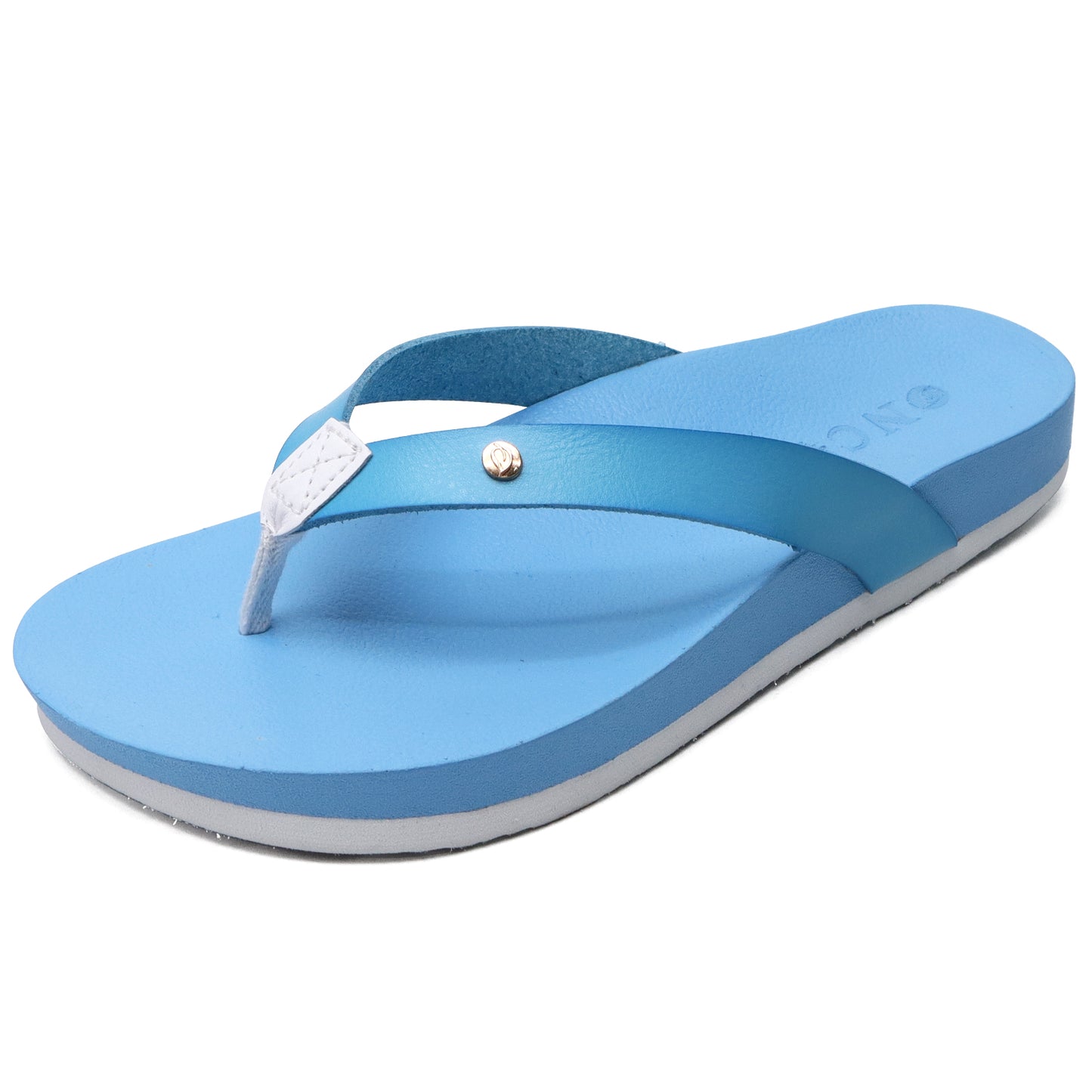 Womens Flip Flops For Women Comfortable Leather Strap Yoga Mat Non-Slip Women's Thong Sandal Casual Summer Beach Slippers With Arch Support