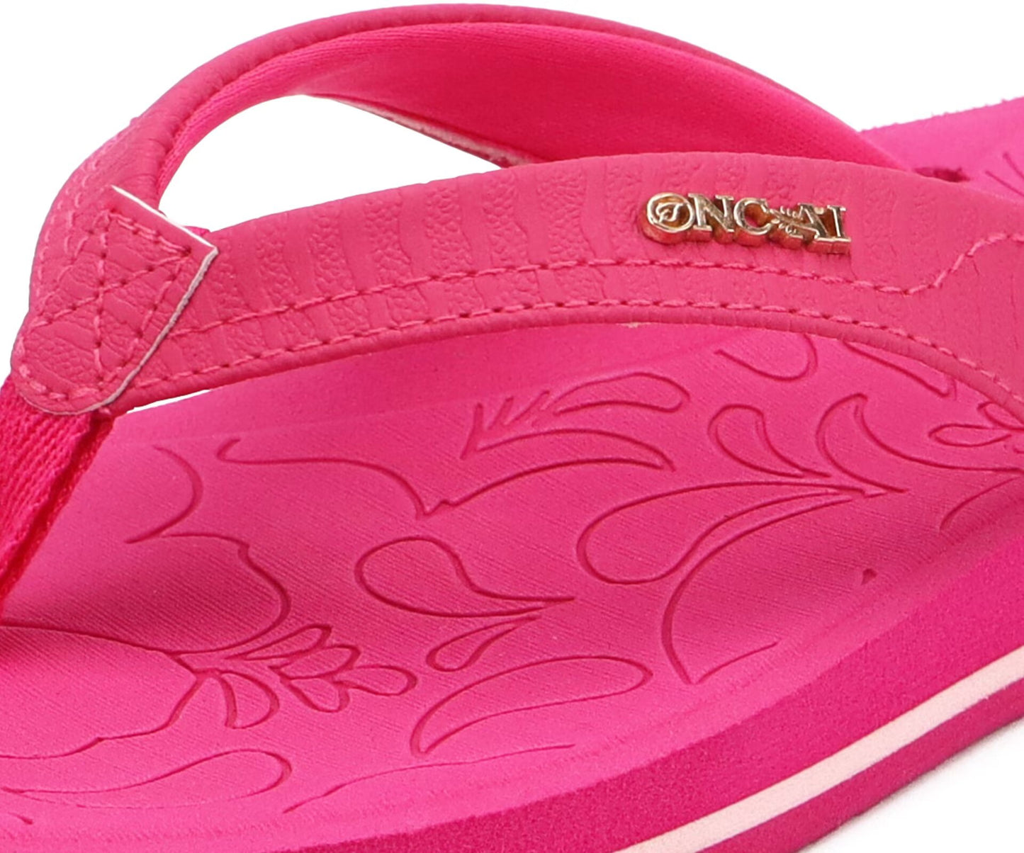 ONCAI Women's Flip Flops Comfortable Summer Beach Thong Sandals for Women with Cushion Walking Arch Support Yoga Mat Indoor Outdoor Soles
