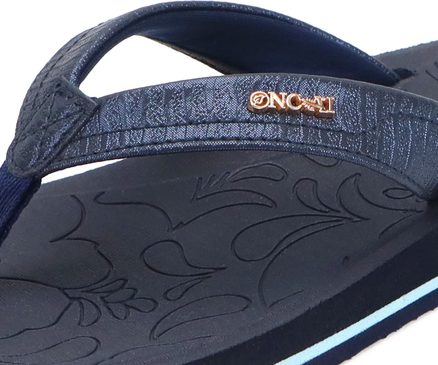 ONCAI Women's Flip Flops Comfortable Summer Beach Thong Sandals for Women with Cushion Walking Arch Support Yoga Mat Indoor Outdoor Soles