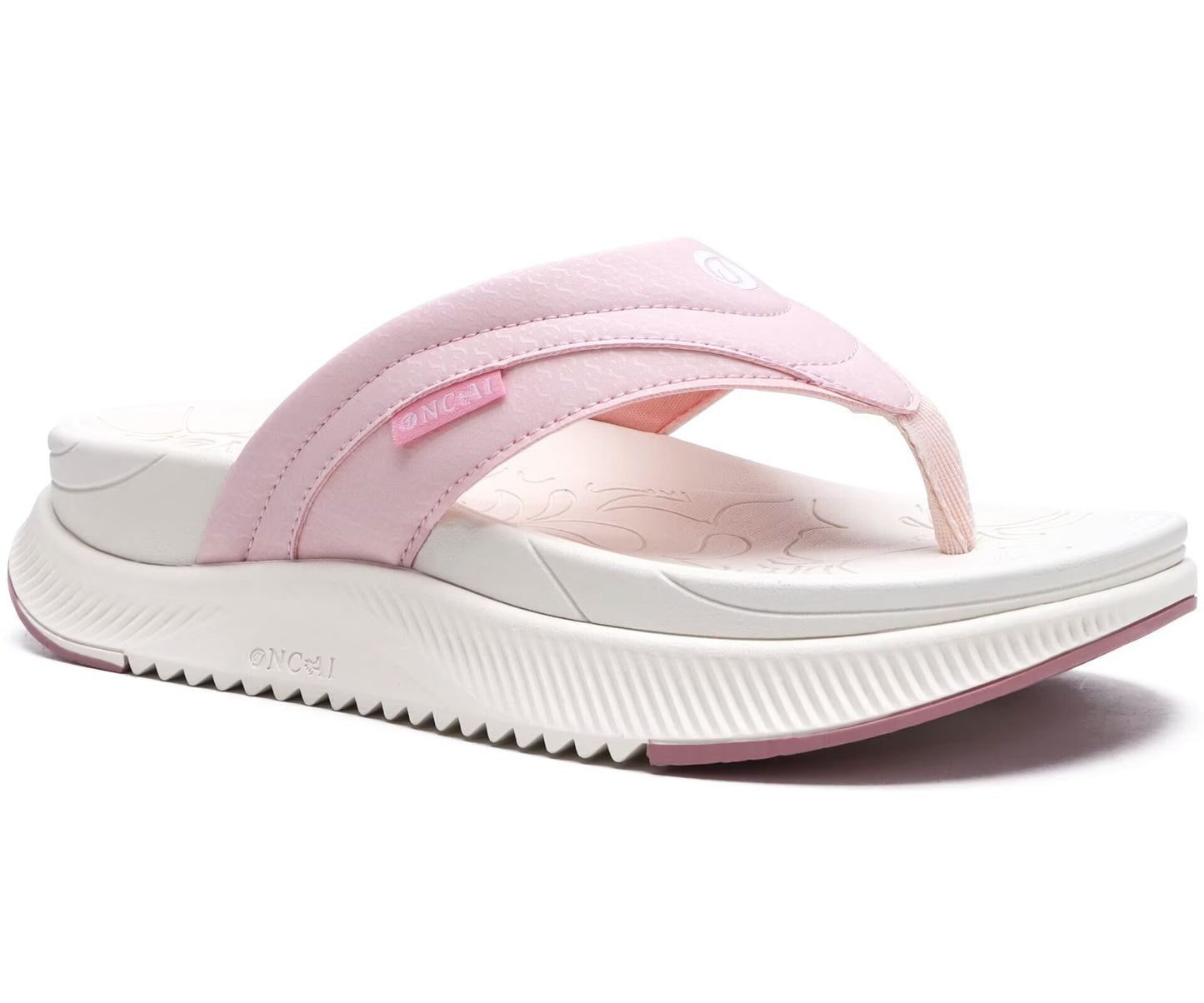 ONCAI Women's Orthotic Cushion Flip Flops Recovery Walking Sandals for Women with Arch Support Summer Comfortable Slip On Flip Flops for Womans Size 6-12