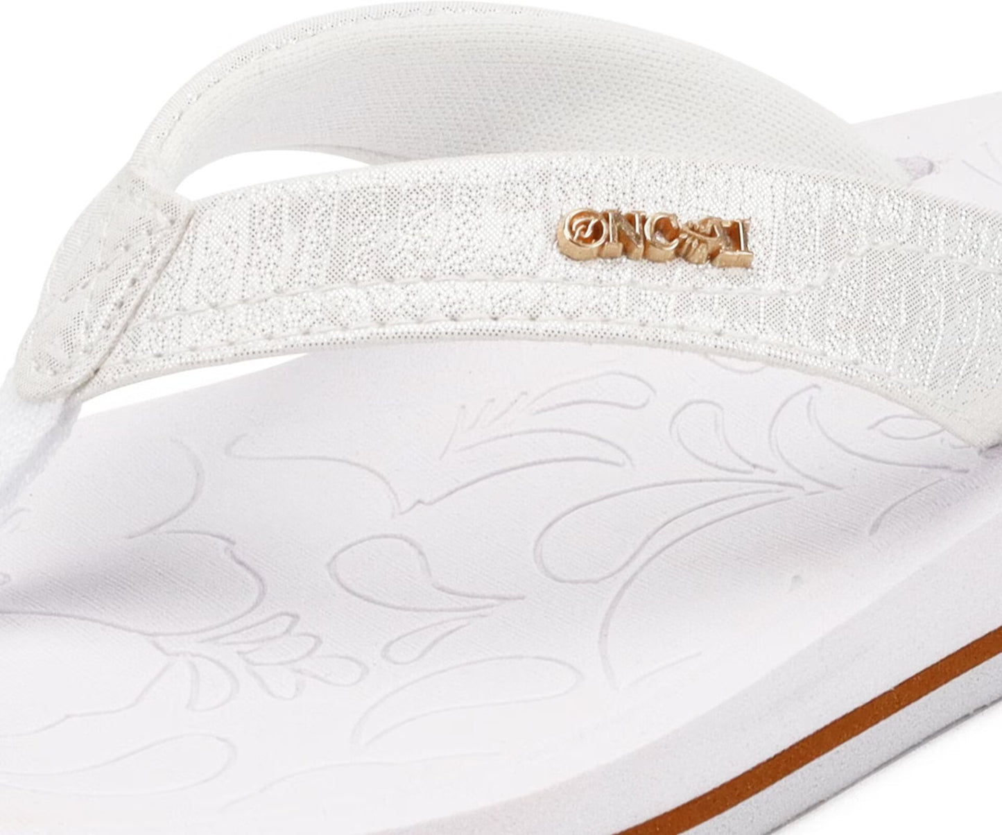 ONCAI Women's Flip Flops Comfortable Summer Beach Thong Sandals for Women with Cushion Walking Arch Support Yoga Mat Indoor Outdoor Soles