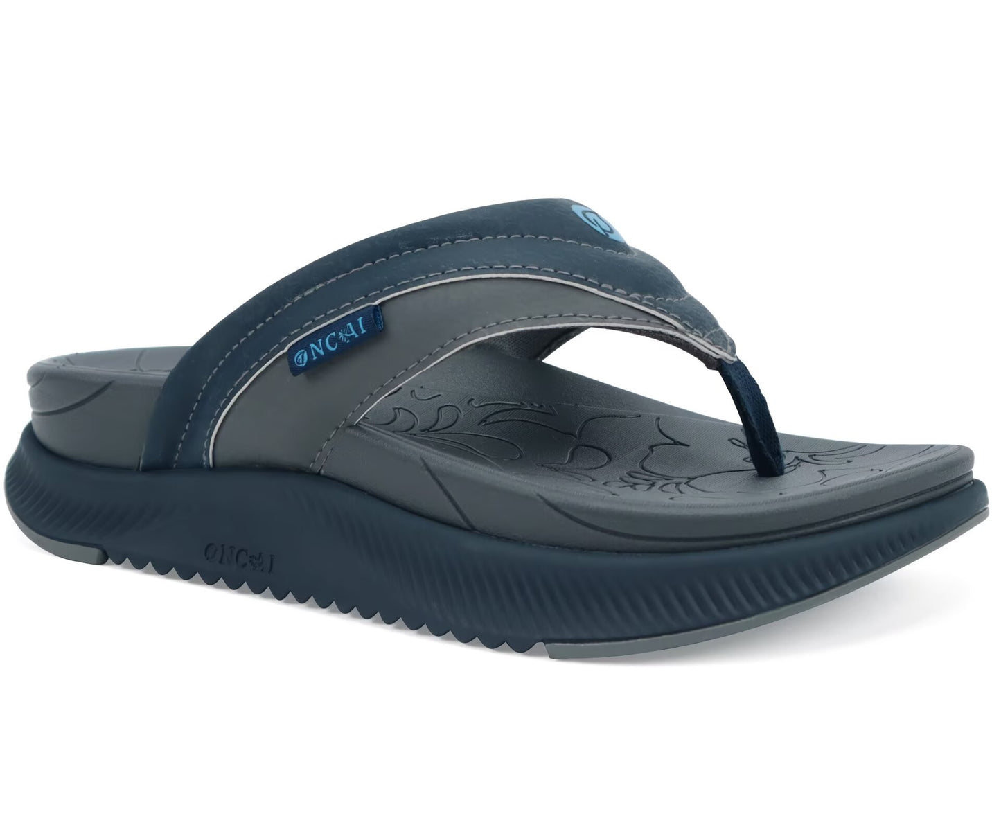 ONCAI Women's Orthotic Flip Flops Recovery Walking Sandals for Women with Arch Support for Plantar Fasciitis Summer Comfortable Cushion Platform Slip-On Indoor Outdoor Size 6-12