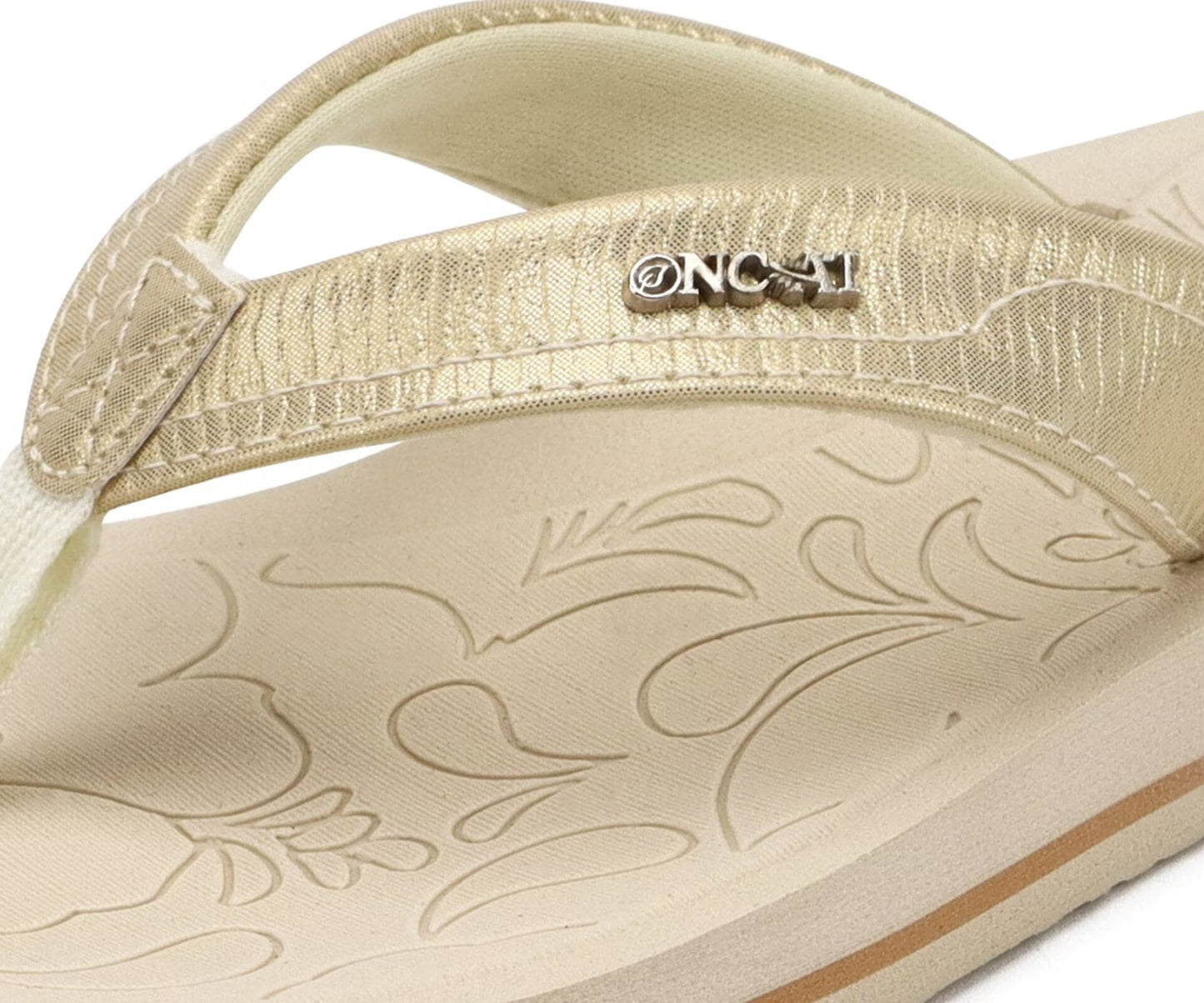 ONCAI Women's Flip Flops Comfortable Summer Beach Thong Sandals for Women with Cushion Walking Arch Support Yoga Mat Indoor Outdoor Soles