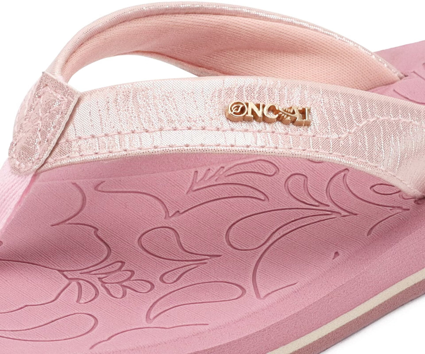 ONCAI Women's Flip Flops Comfortable Summer Beach Thong Sandals for Women with Cushion Walking Arch Support Yoga Mat Indoor Outdoor Soles